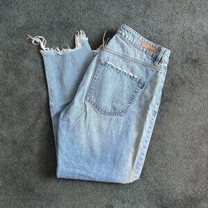 GARAGE size 13 Jeans light wash high waisted